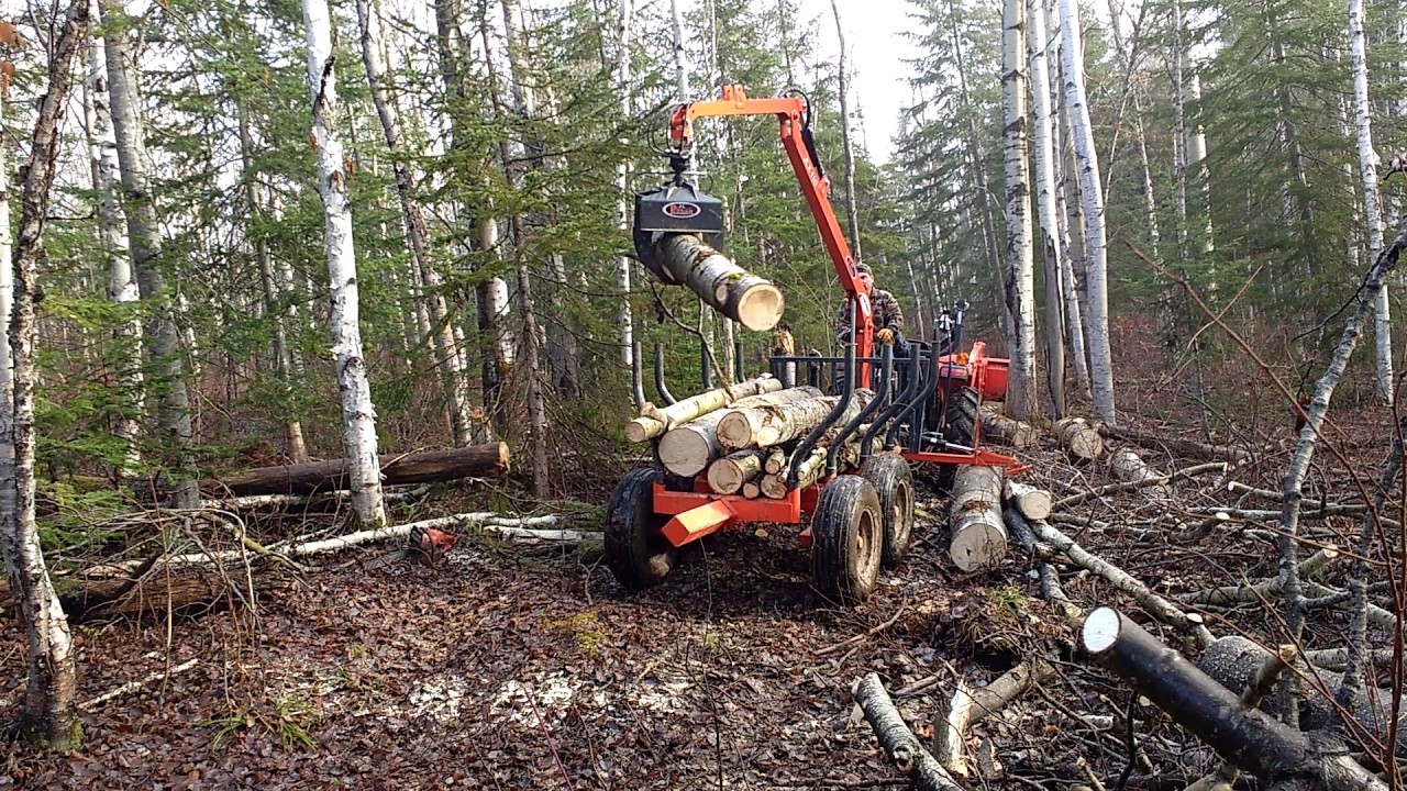 Chargeuse à bois jl perron 110