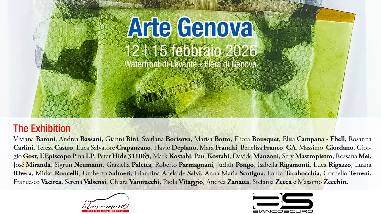 📽 Arte Genova 2026  🇮🇹 [VIDEO EXHIBITION] 💥  BIANCOSCURO Art Gallery [PREVIEW]