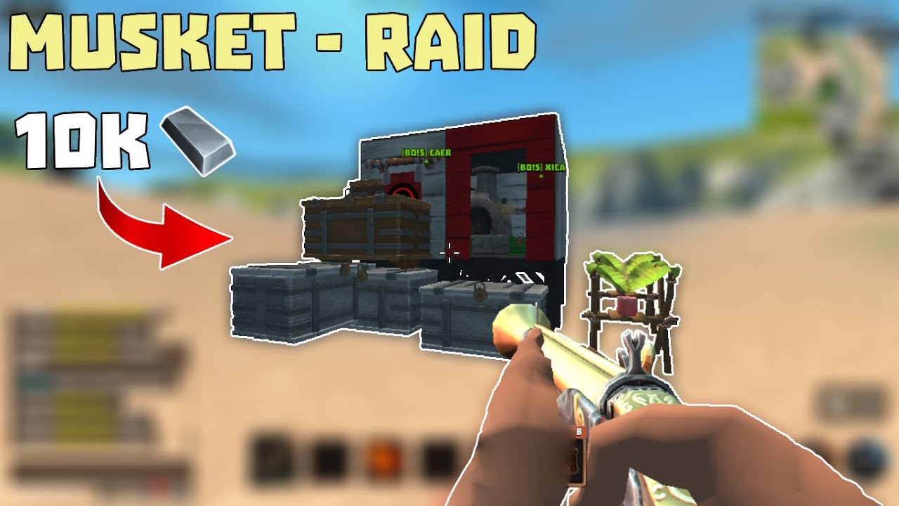 (Tribals.io) Musket Raid | +10k Of Iron Bar GG | EP 10