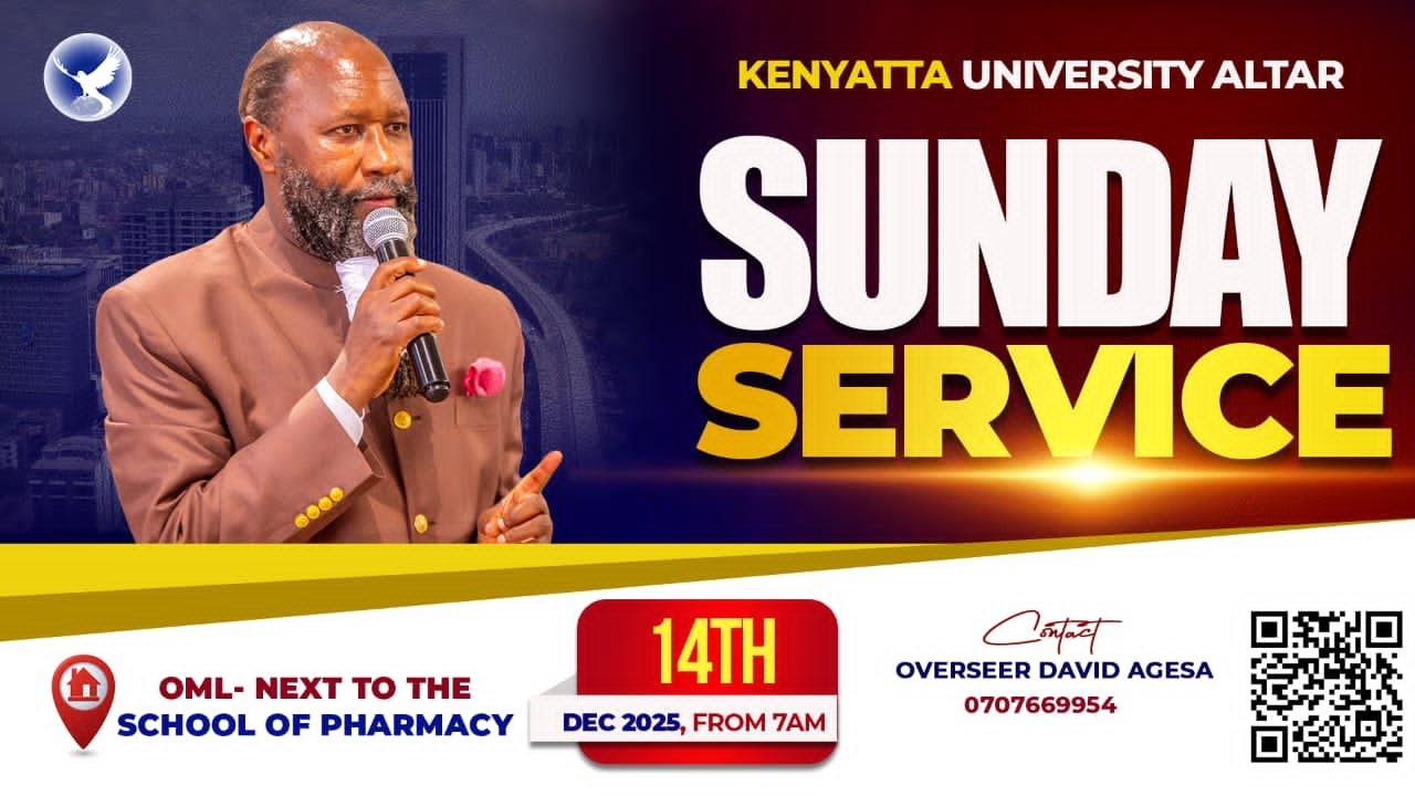 KENYATTA UNIVERSITY MAIN ALTAR SUNDAY SERVICE 14TH DEC 2025
