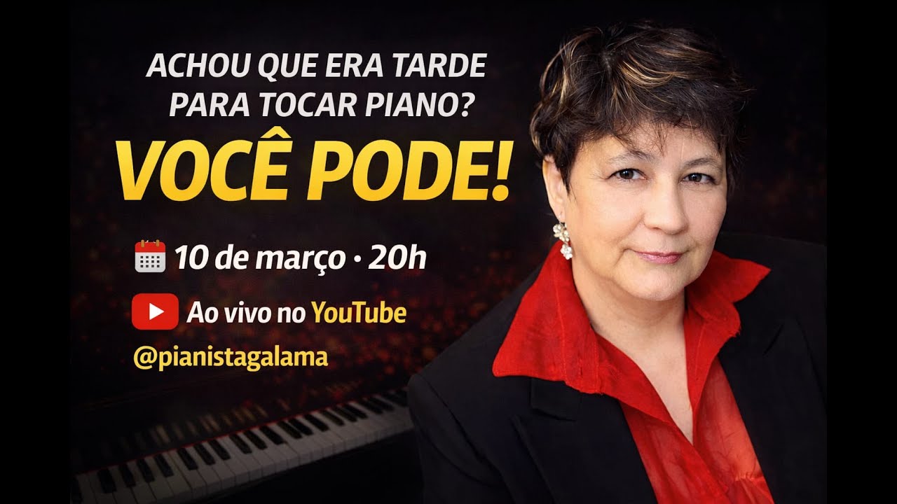 Tocar Piano em 2026? Você Pode!