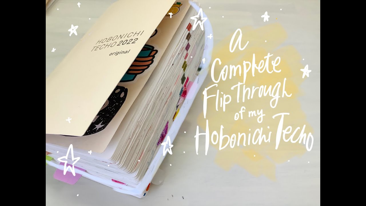 Полный обзор моего готового ежедневного журнала: Hobonichi Techo (A6)