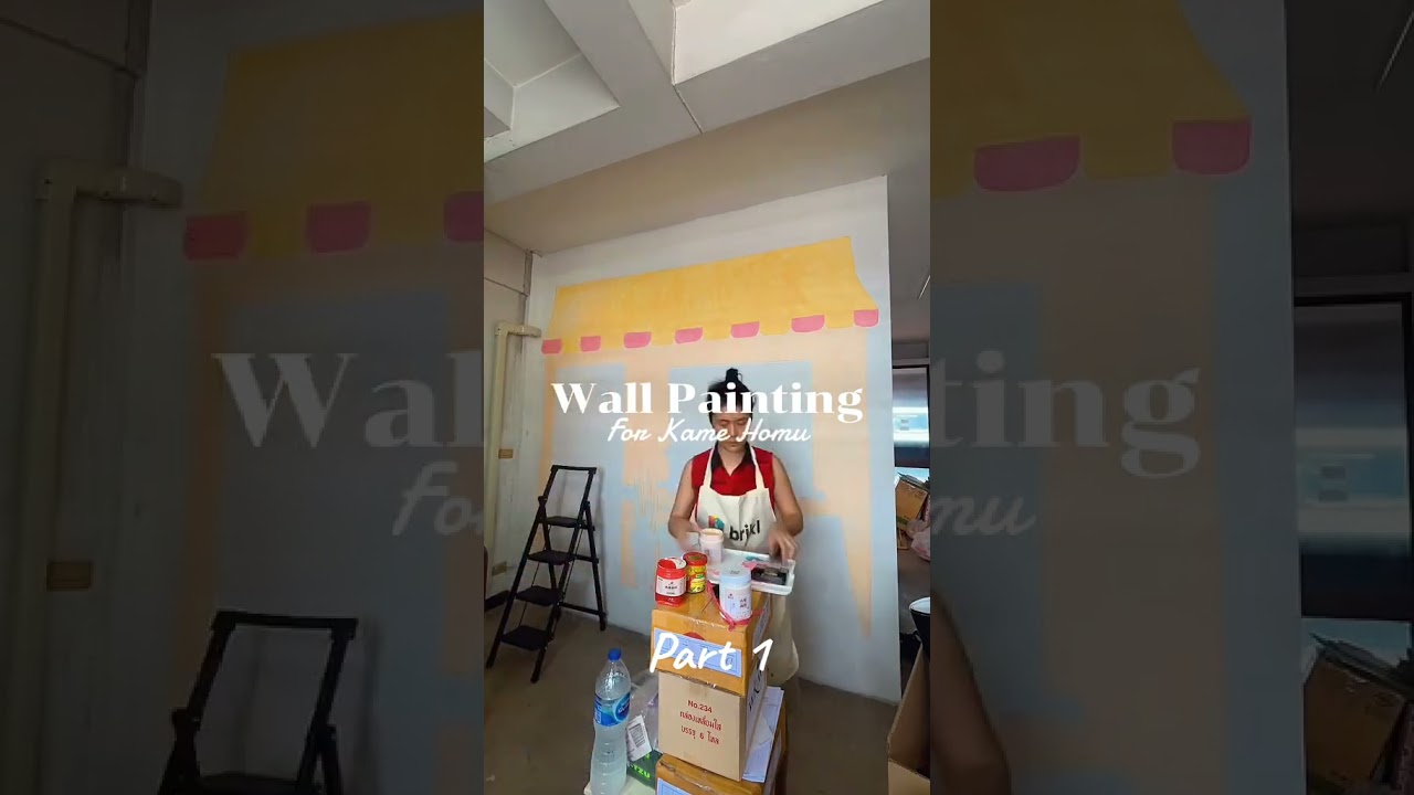 Mural Painting for Kamesama Part 1 | The Fun of Making Art Series by Palinable