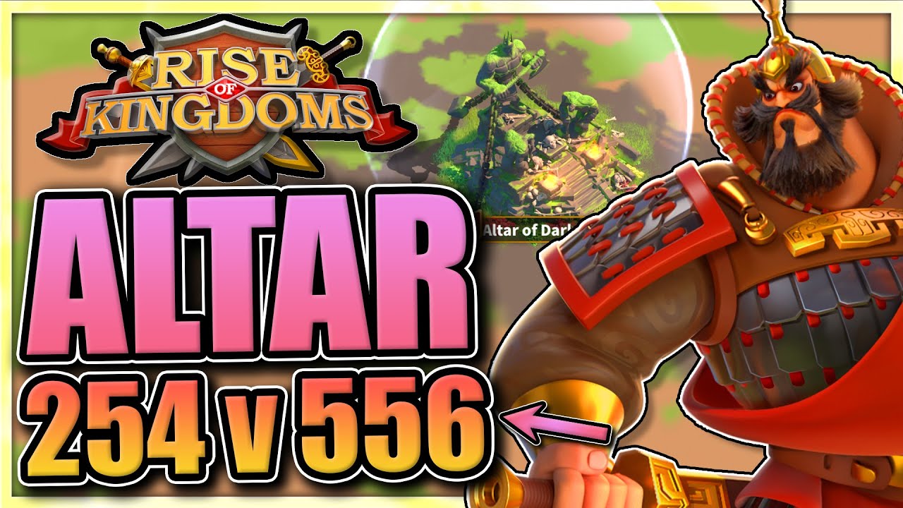 Altar of Darkness [254 v 556] in Rise of Kingdoms