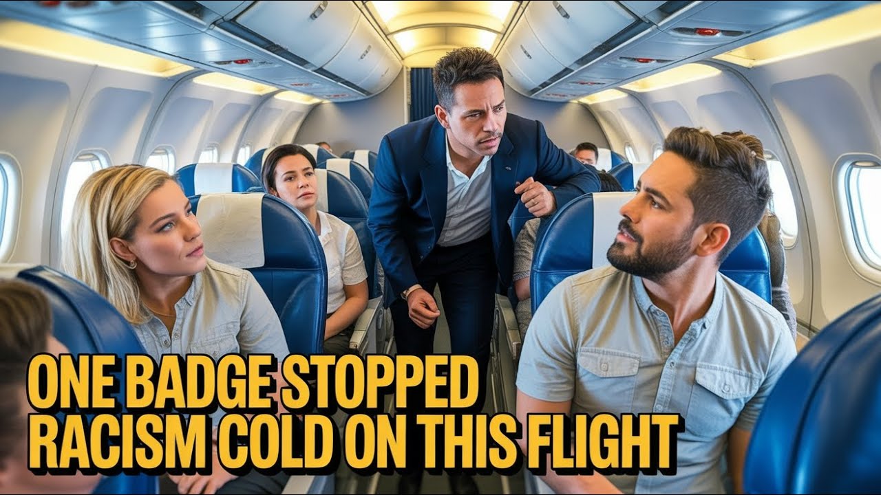 Inspiring FBI Agent Silences Racism on Plane—Discover How One Badge Transformed the Situation!