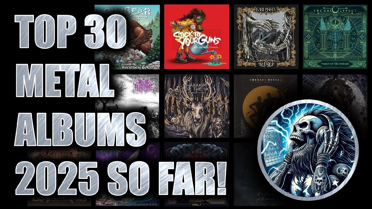 Best Metal Albums 2025  - Top 30 Metal releases 2025 So Far!