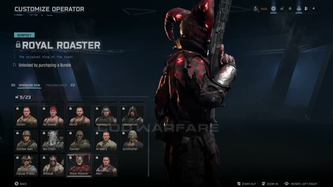 COD Warf사re   Dempsey Royal Roaster Operator Skin #Blackops7
