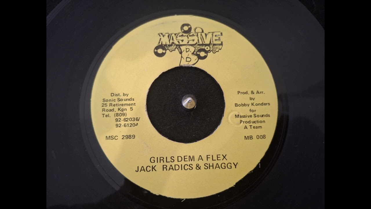 Jack Radics & Shaggy - Girls Dem A Flex + Version 7'