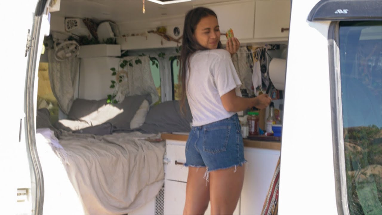 traveling in a self converted van & finding community on the road