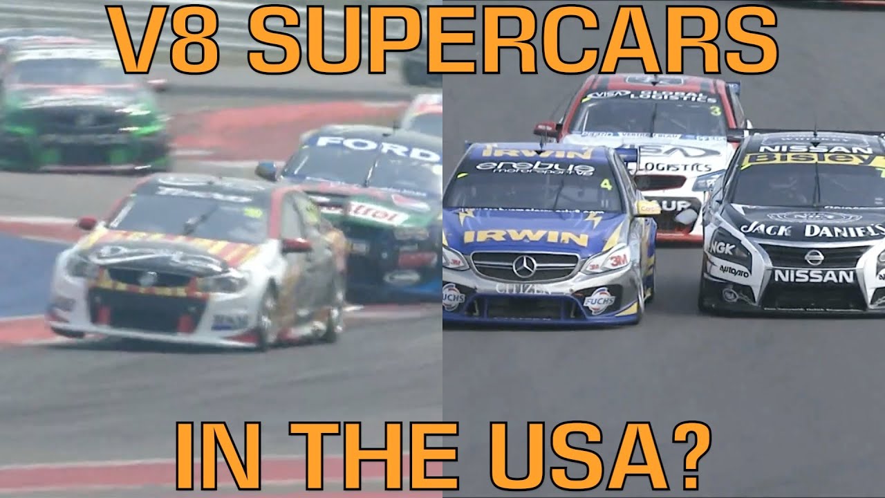 When V8 Supercars Raced in America