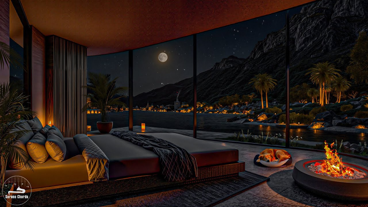 Soothing Jazz To Relieve All Anxiety And Stress - Smooth Jazz In A Luxurious Bedroom For Relaxation
