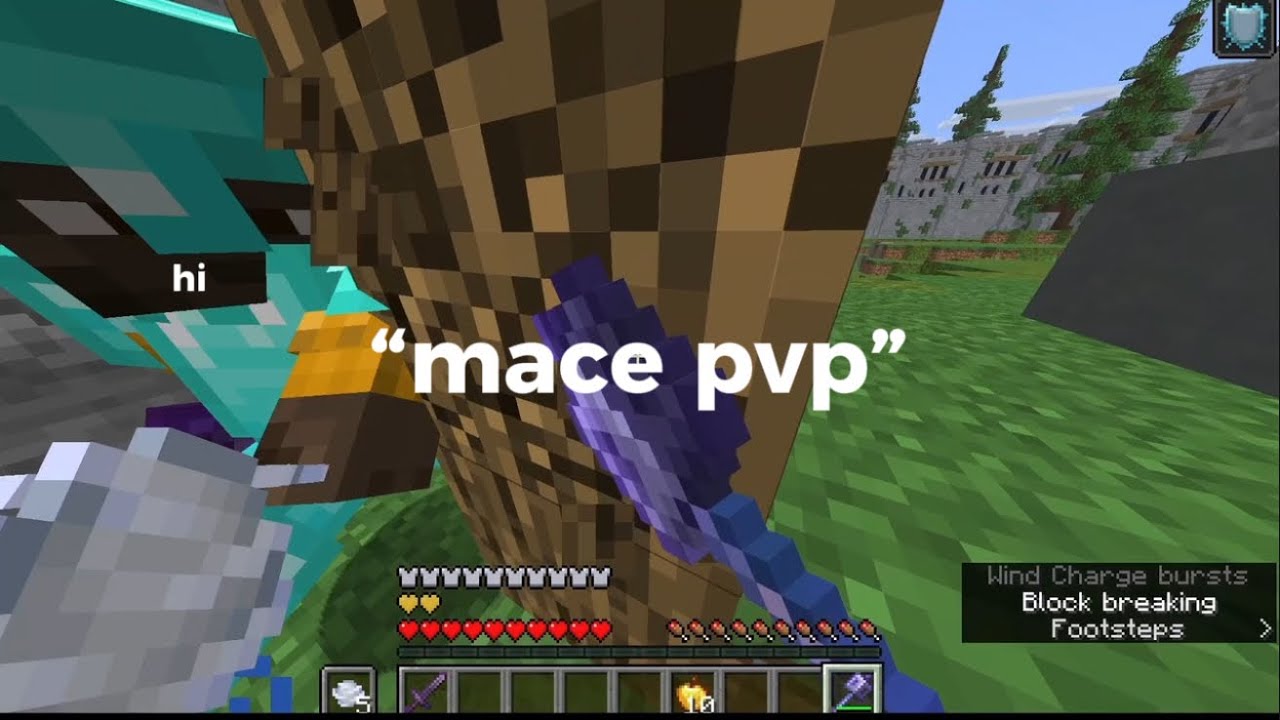 4 minutes of mace pvp to lose your mind to