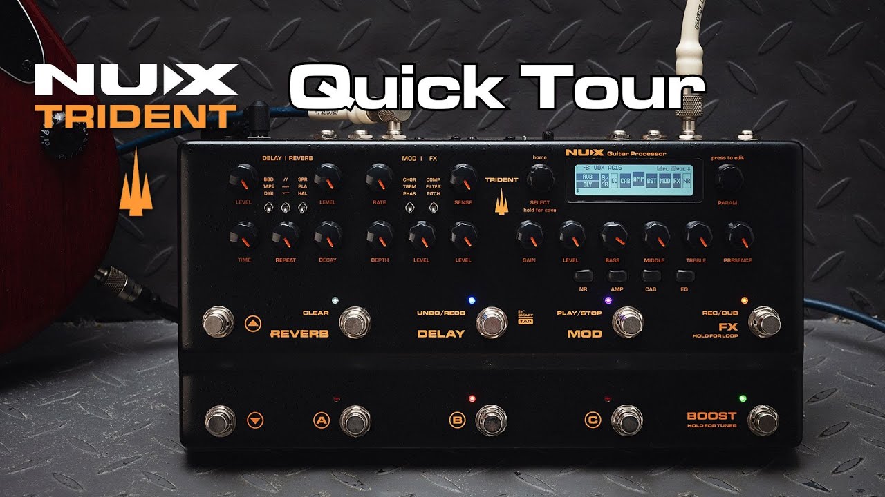 NUX Trident Tutorial | EP1: Layout