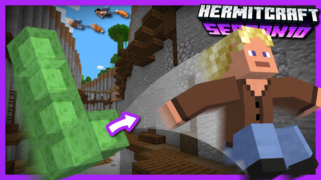 The Sticky Kicky Flinger!!! - Hermitcraft S10 #8