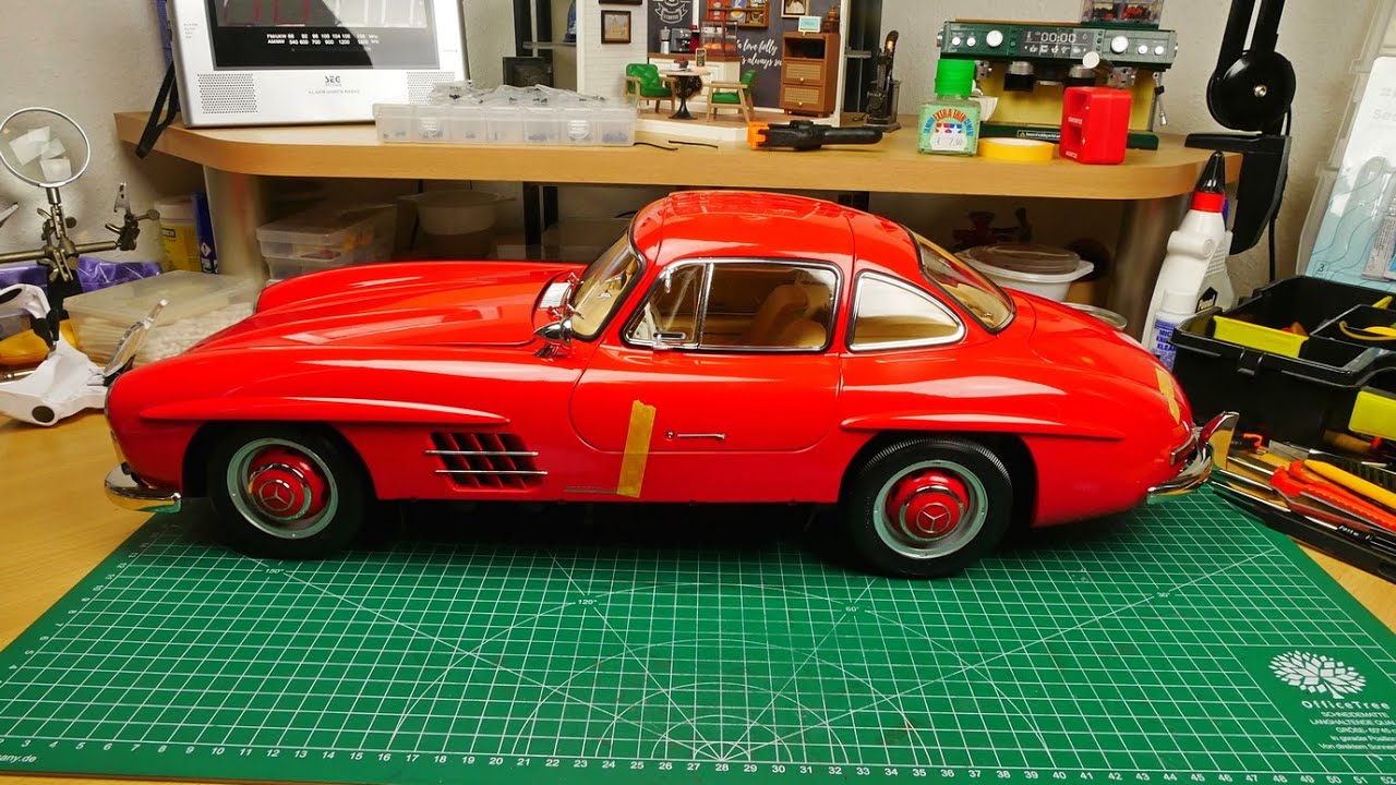 Building the Ixo Mercedes 300 SL Coupé – Stage 74 to 90 (Pack 11)