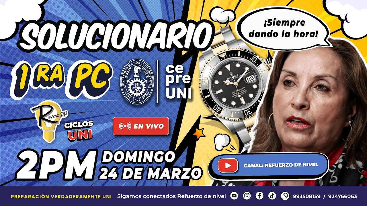 #REAL SOLUCIONARIO 1ra PC CEPREUNI 2024-2