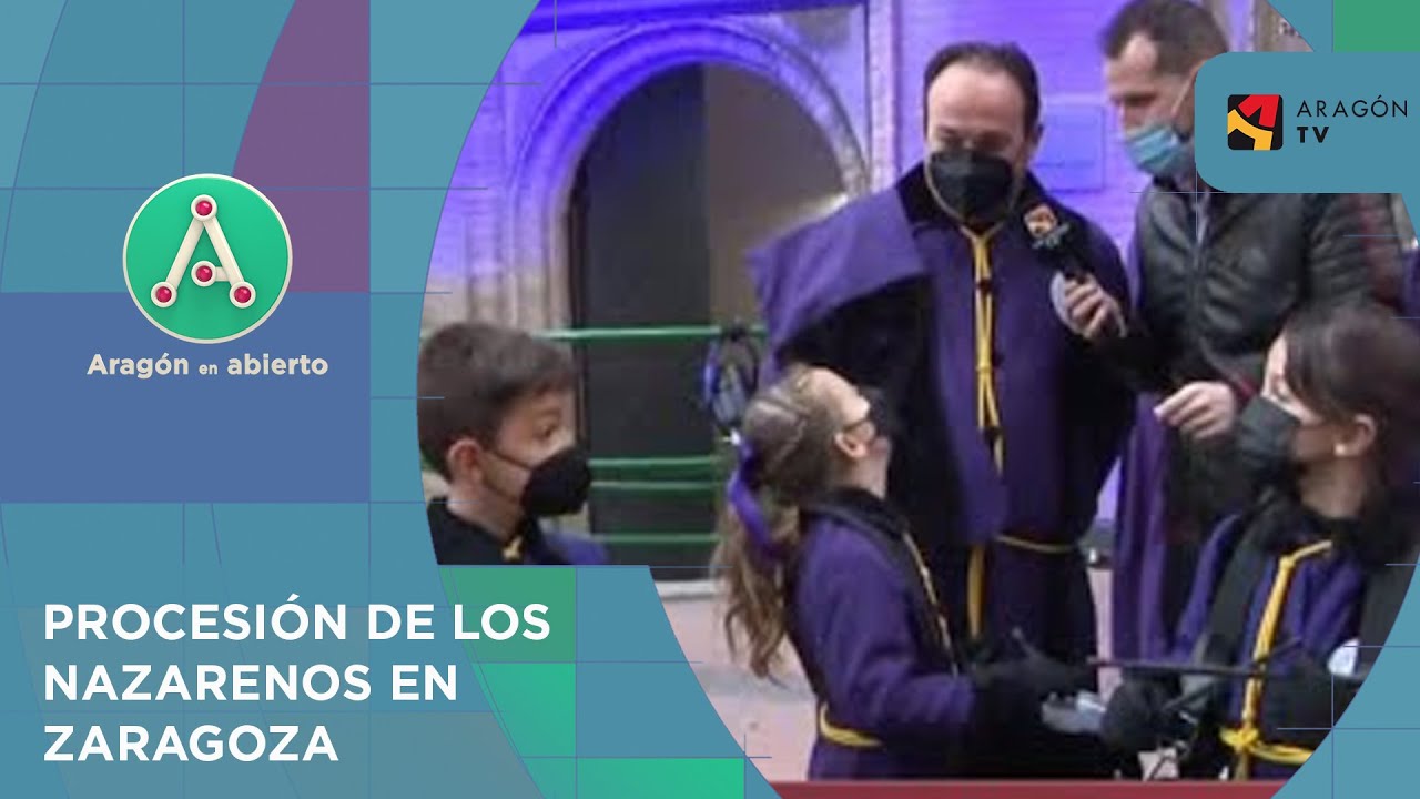 Procesión de los Nazarenos en Zaragoza