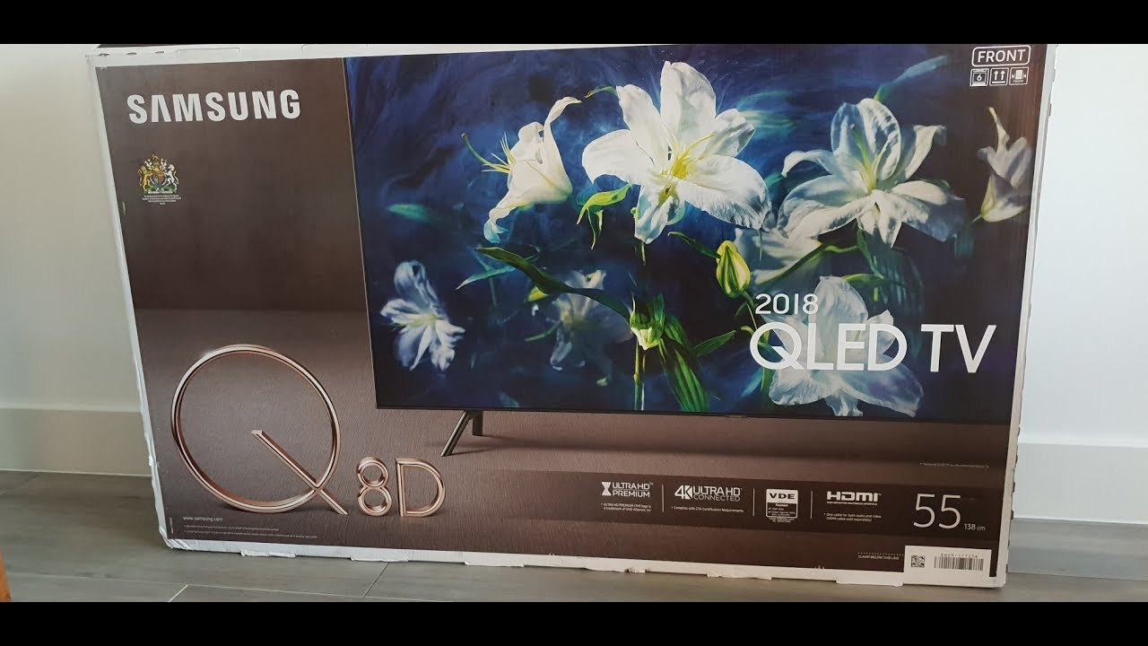 Samsung QLED Q8DN and N650 Soundbar Wall Mount, QE55Q8DN