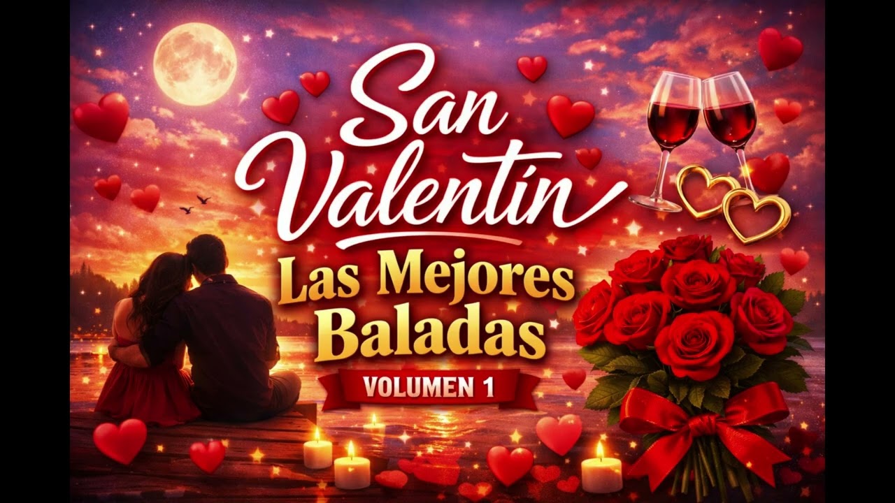 Las Baladas Más Hermosas para Enamorarse 💕 San Valentín | Volumen 1