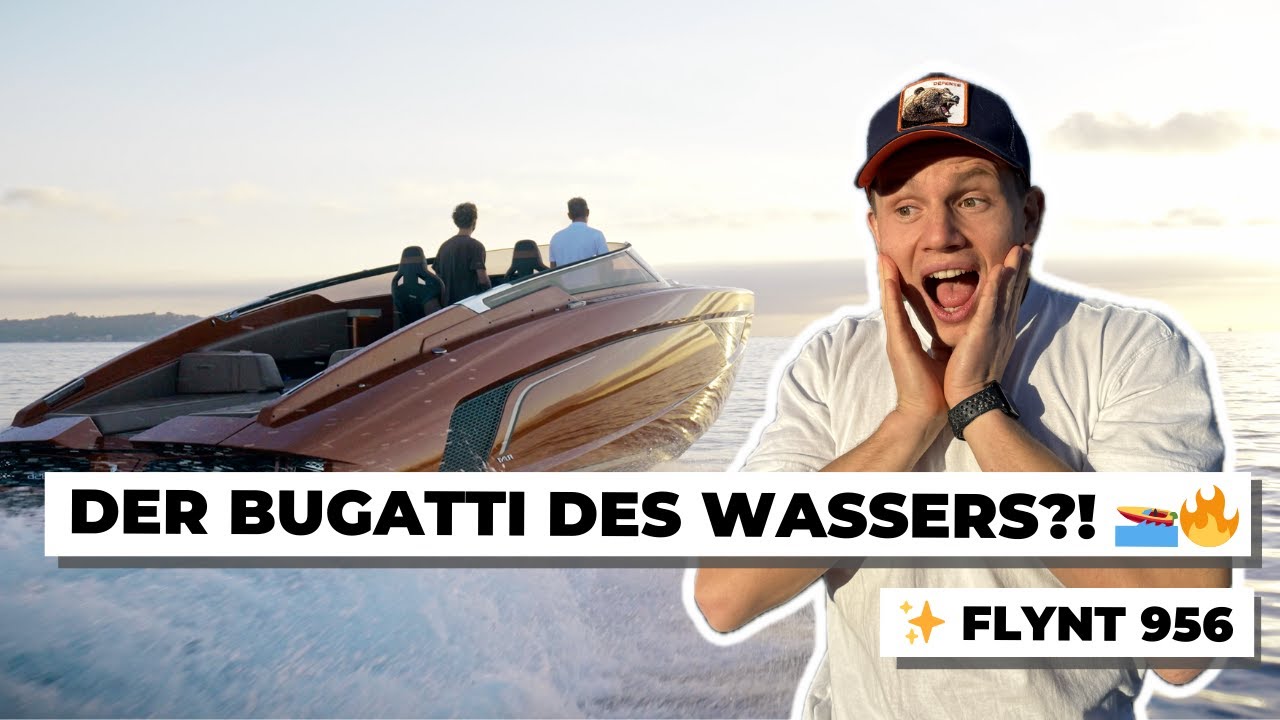 🔥 Der Bugatti des Wassers?! Flynt 956 &ndash; Pure Power & Luxus in einem Sportboot! 🚀🛥️