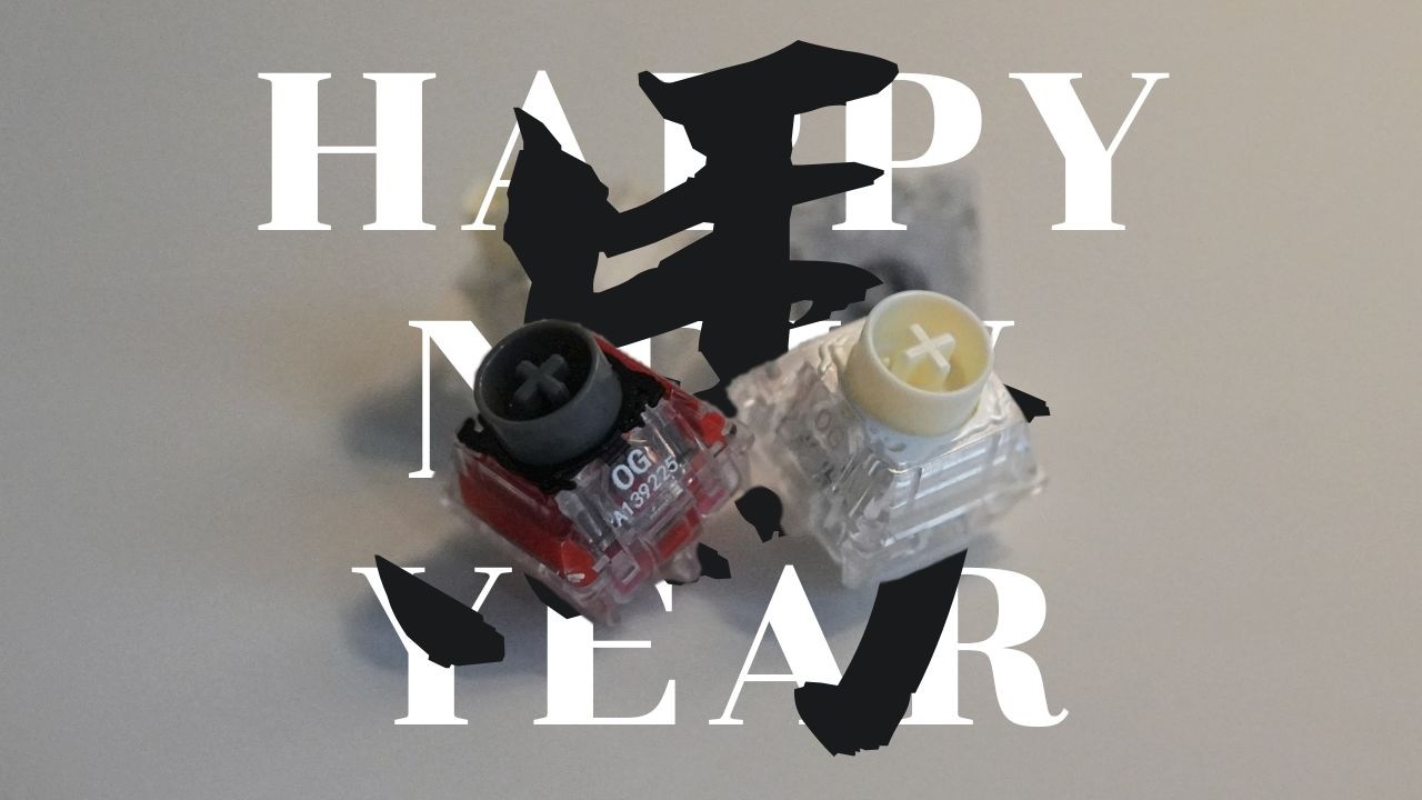 【こんな打鍵音聞いたことない！？】新年を先駆けるプレミアムスイッチ。 -TTC Horse Magnetic Switch