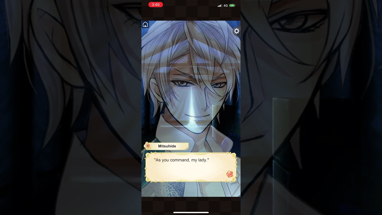 Ikémen Sengoku En event Love and Secrets in war Mitsuhide epilogue ending