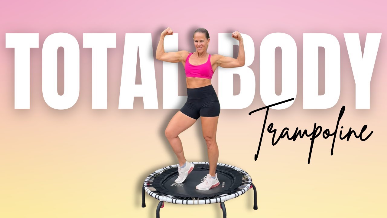 15 MIN Full Body Rebounder Workout | No Equipment
