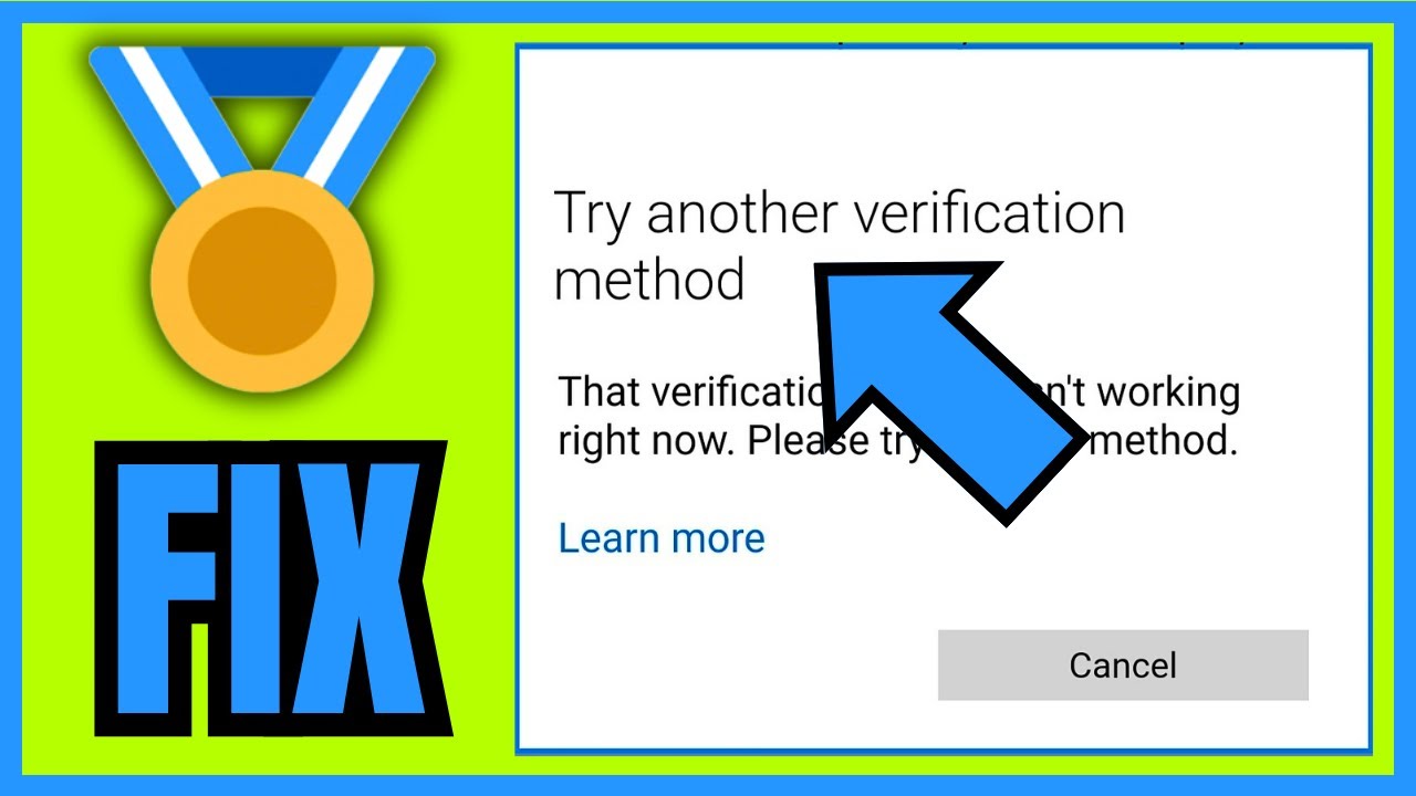 How To Fix TRY ANOTHER VERIFICATION METHOD In Microsoft Rewards (QUICK FIX)