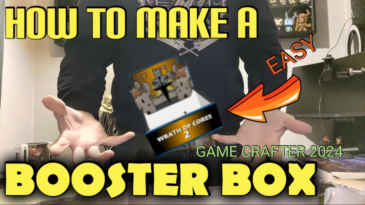 How to make a Booster Box for your Homemade TCG in 2024! #homemade #tcg #tradingcards