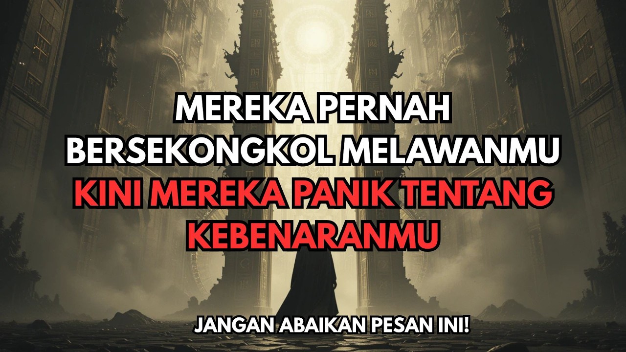 JIWA TERPILIH ‼️ MEREKA PERNAH BERSEKONGKOL MELAWANMU, KINI MEREKA PANIK KEBENARANMU TERUNGKAP ⚖️