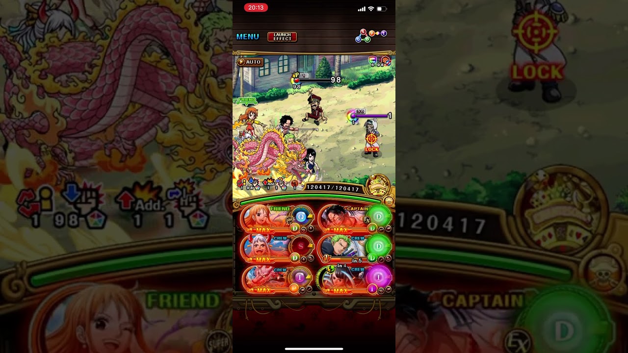 OPTC PKA arlong lv 100-150 safe and fast team