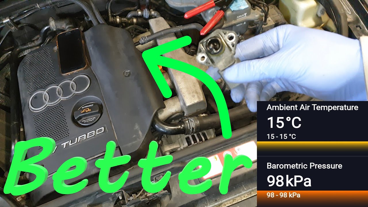 Make Your Car Run Better -Audi A6 c5 1.8 Turbo - MAP, IAT sensors / How to Test them