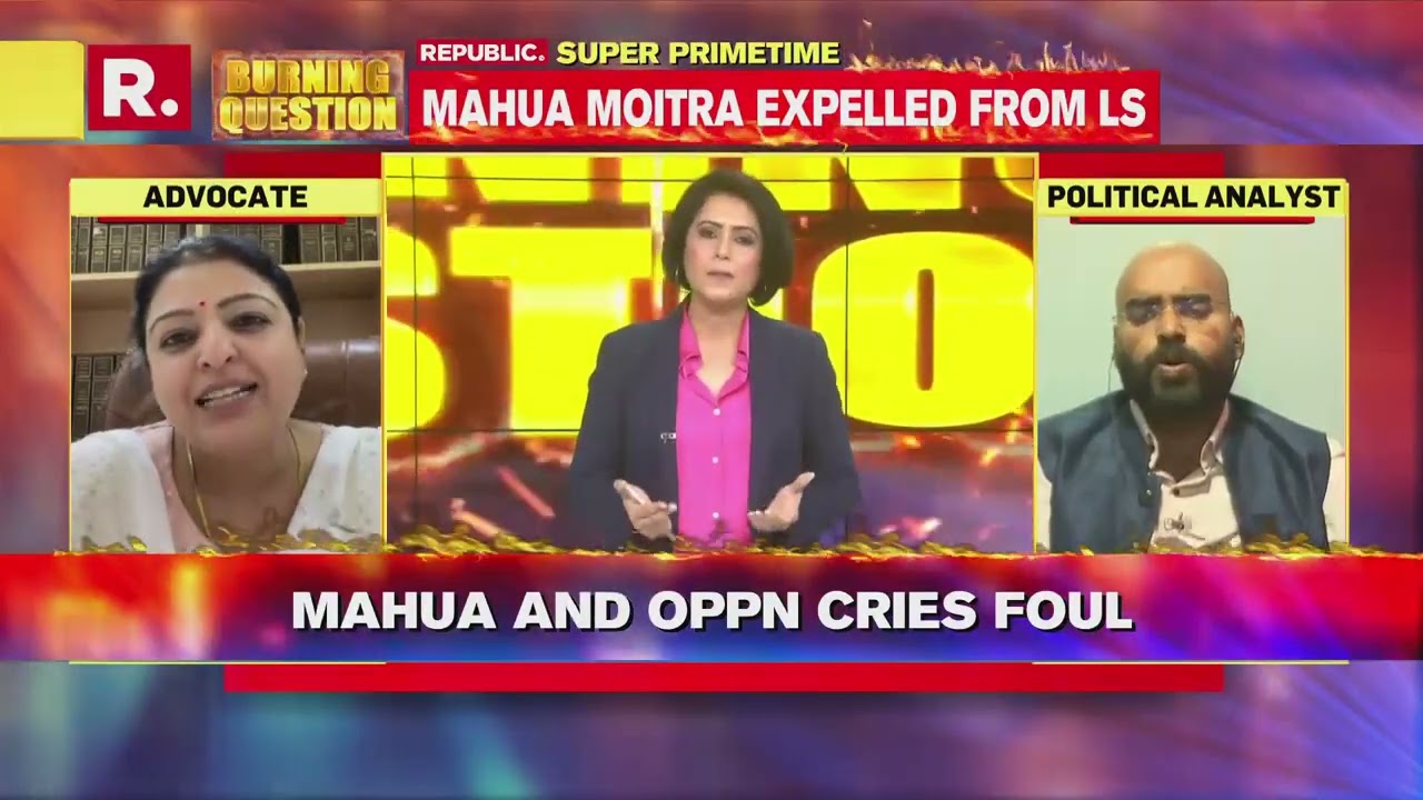 The Burning Question: TMC Leader Mahua Moitra Cries Foul After Expulsion From Lok Sabha