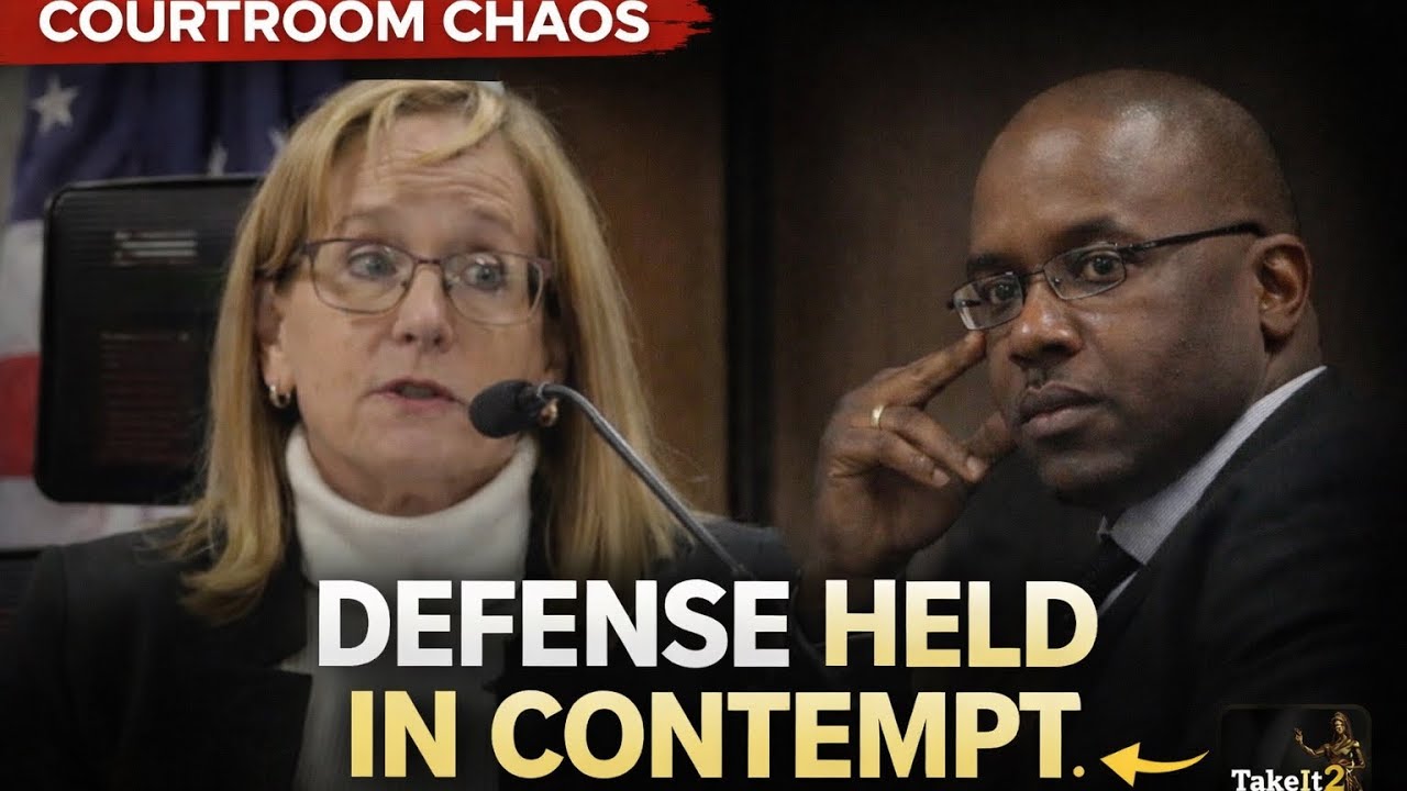 Judge Holds Defense in Contempt Before First Witness | GA v. Derick Faust