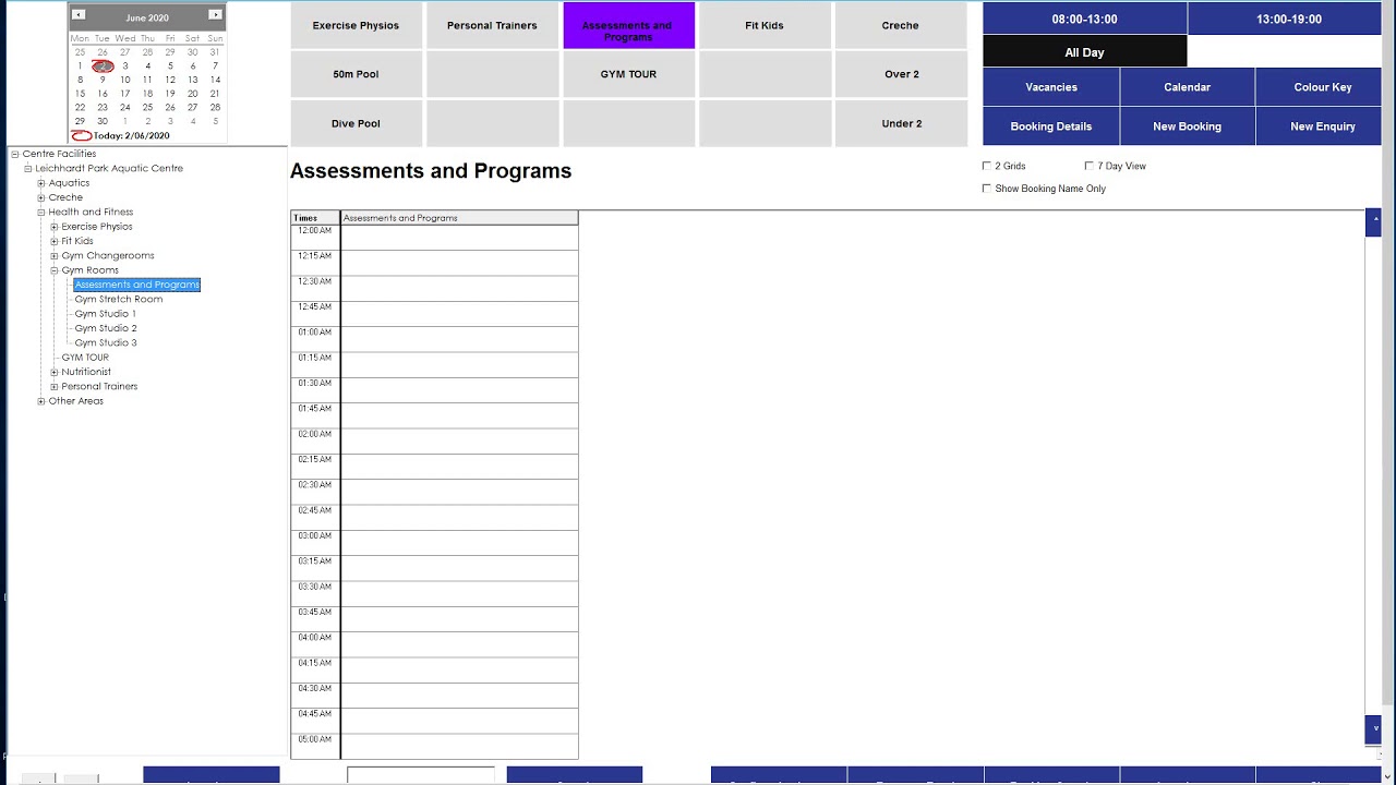 How to book a fitness assessment online