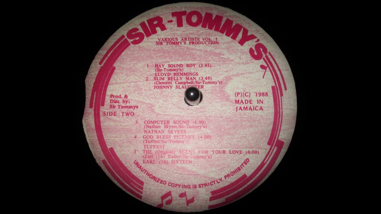 Earl Sixteen - The Original Agent For Your Love