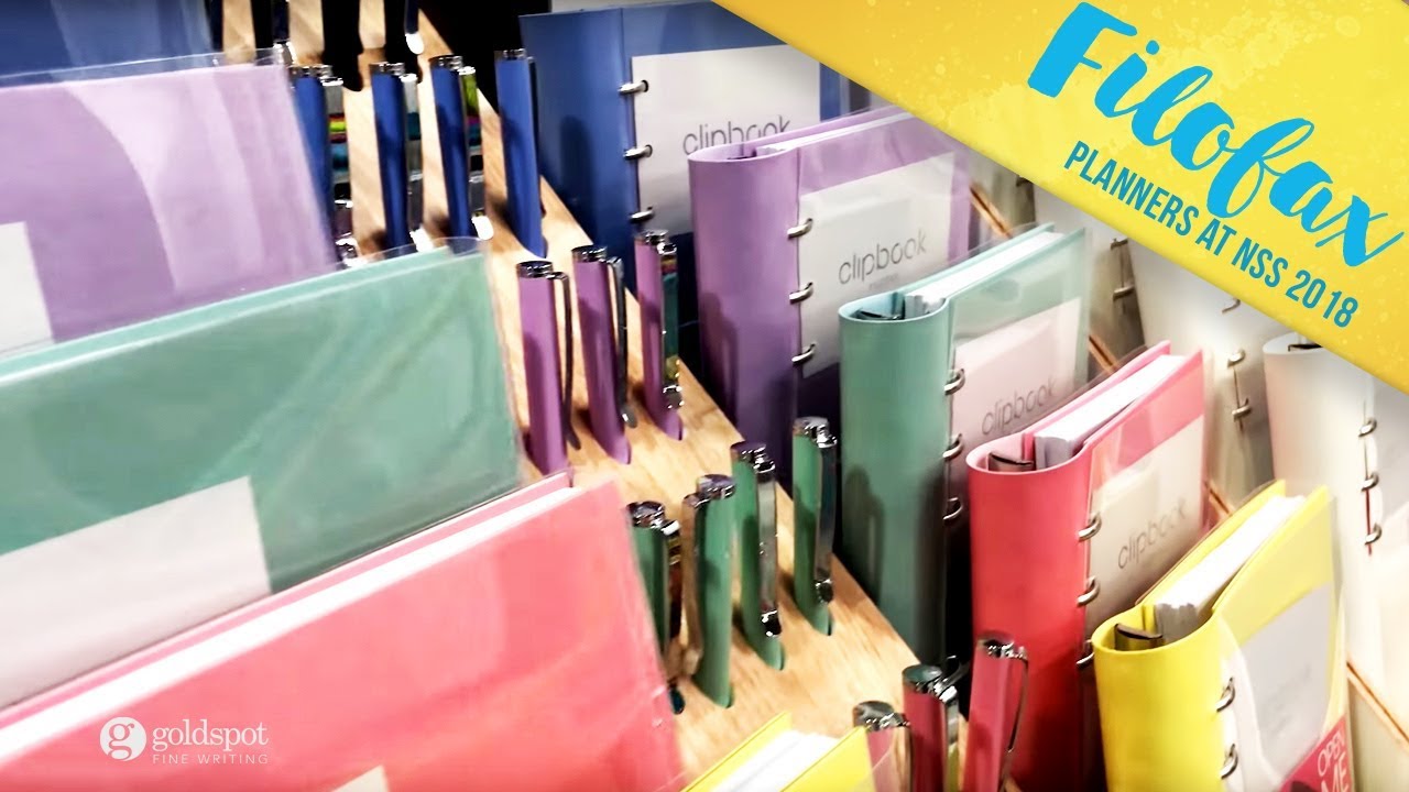 New Filofax Planners, Notebooks, and Clipbooks - NSS 2018 Episode 6