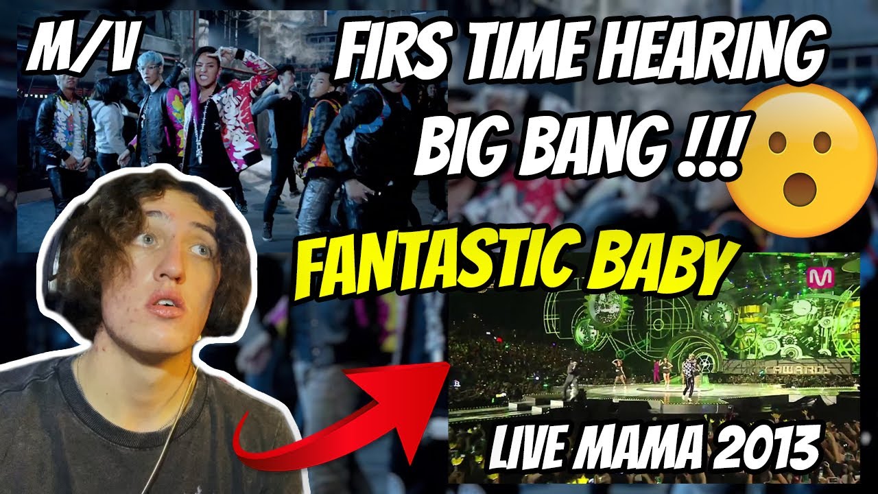 South African Reacts To BIGBANG For The First Time !!! | Fantastic Baby  ( LYRICS+ M/V + LIVE MAMA )