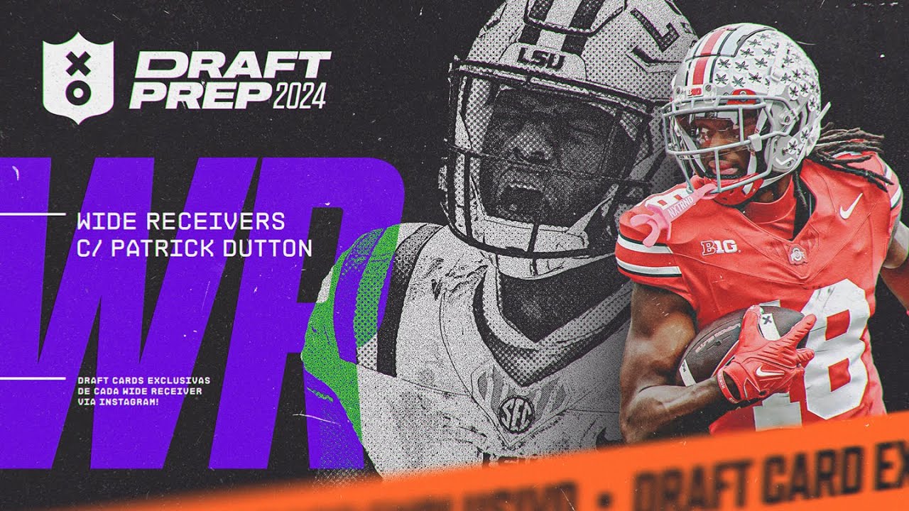WIDE RECEIVER - NFL Draft 2024 | Podcast ZONA FA Part. Patrick Dutton