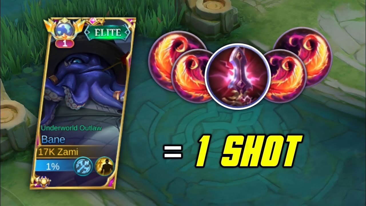 BANE NEW BEST 1 SHOT  BUILD IN LATE GAME IS HERE! (insane damage) -MLBB