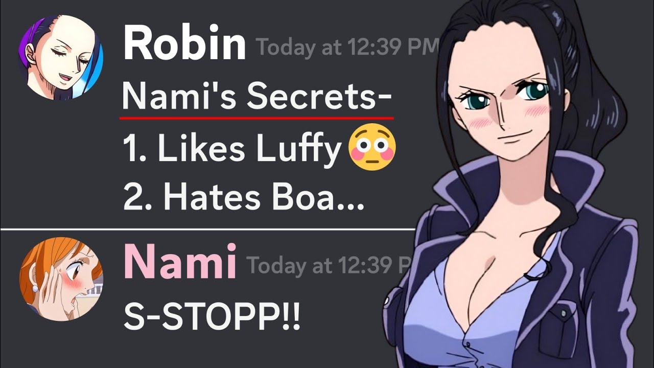 If Robin Exposed Every StrawHat's Secrets...
