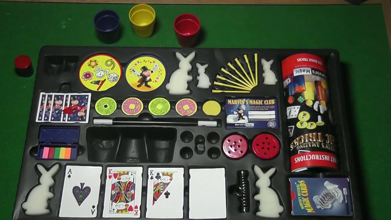 Reviewing the Marvin's Magic Kit!
