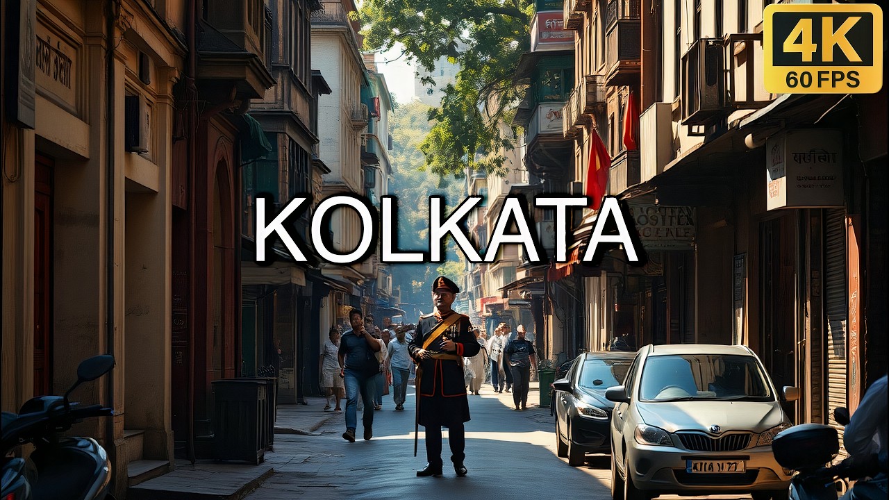 🇮🇳 Kolkata, India EYE-OPENING Walking Tour in 4K 60FPS