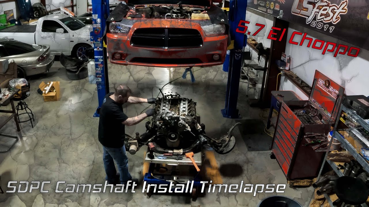 SDPC El Choppo Camshaft Install Timelapse