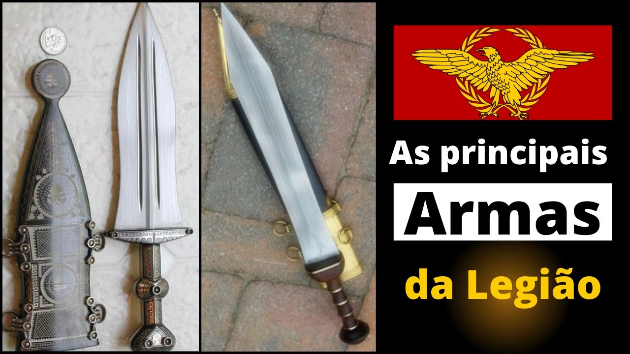 As Principais Armas da Legi&atilde;o Romana