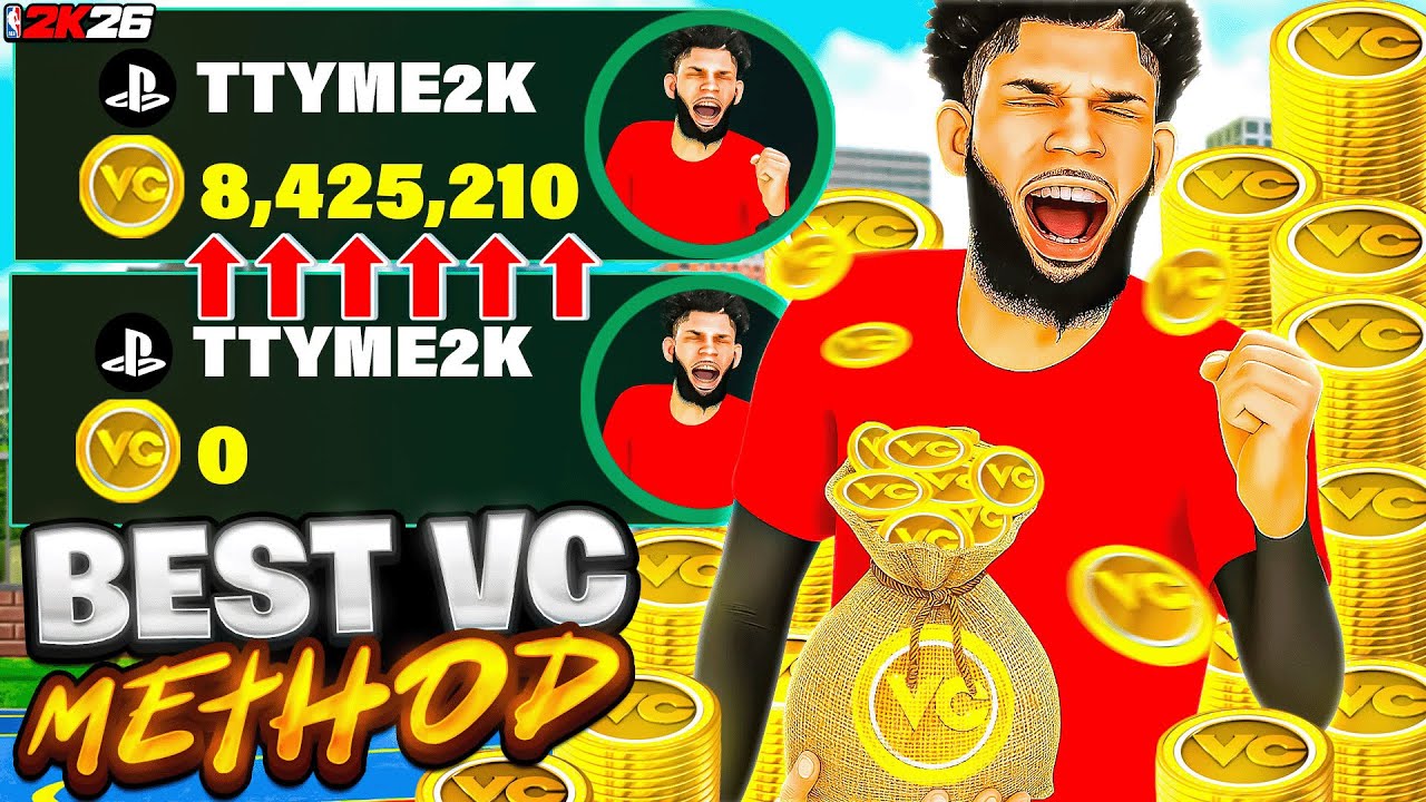 САМЫЙ БЫСТРЫЙ СПОСОБ ЗАРАБОТАТЬ VC В NBA 2K26