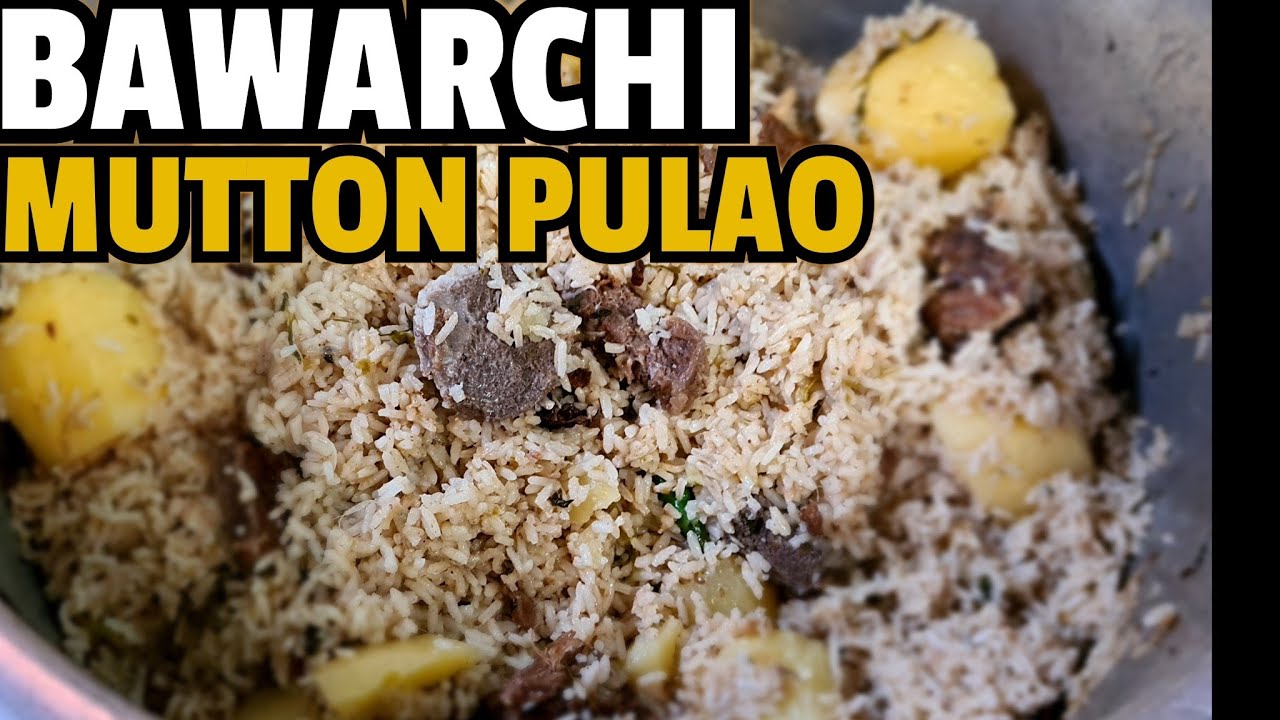 First Time on Youtube / Best Mumbai Bawarchi Mutton Pulao Original Recipe /Buffalo pulao Recipe