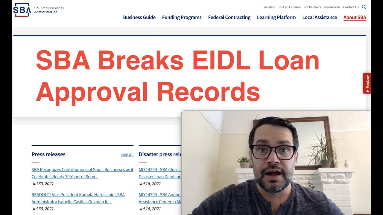SBA Breaks EIDL Loan Approval Records