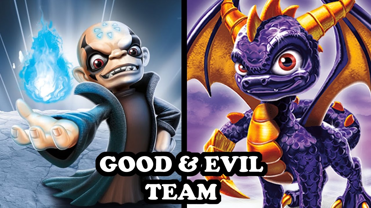 Skylanders Imaginators - Kaos & Spyro GAMEPLAY - GOOD & EVIL TEAM!