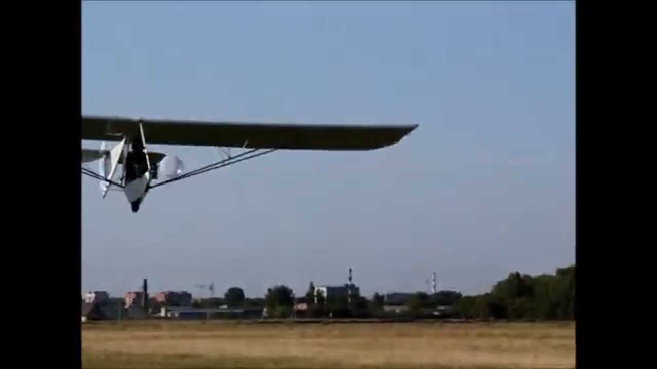 Полет сверхлегкого планера The first Russian Goat-4 glider . Бердск